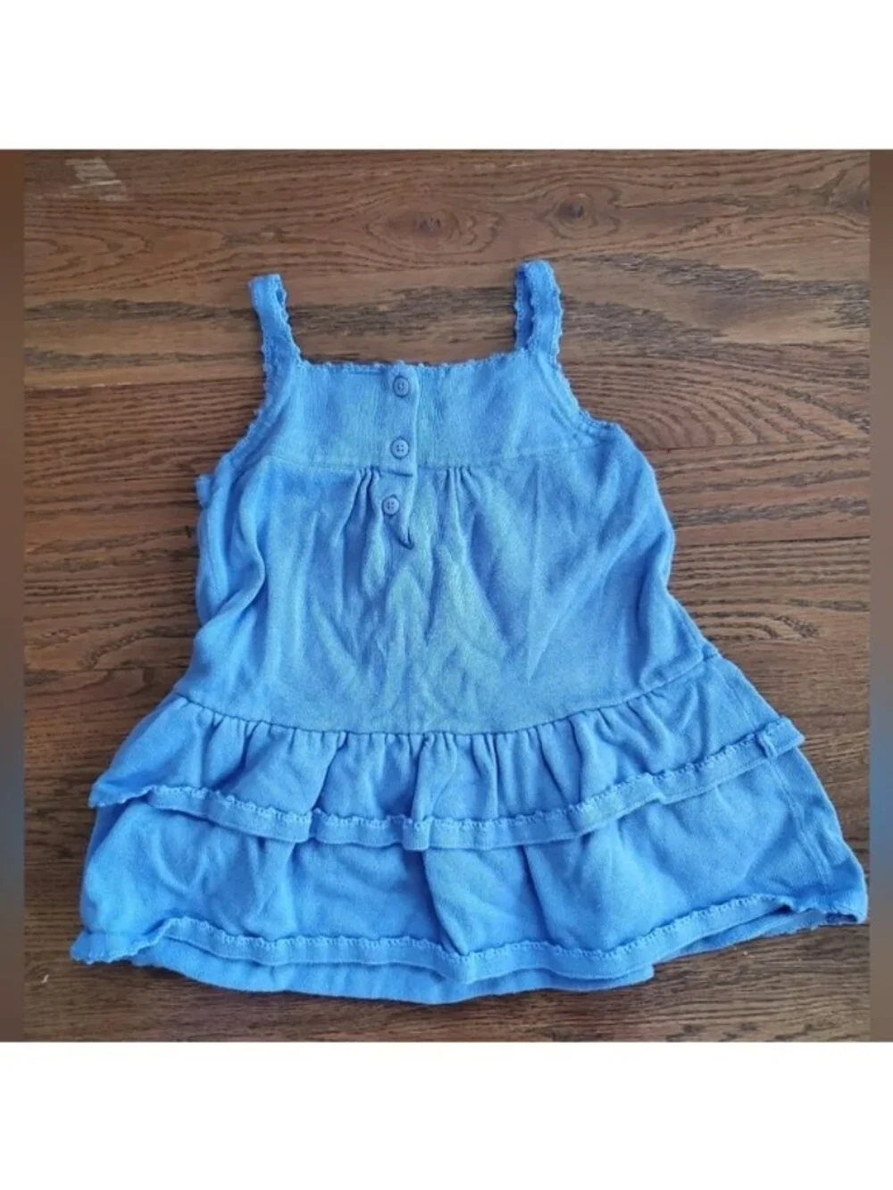 GYMBOREE Girls 2T Blue Knit Tank Dress